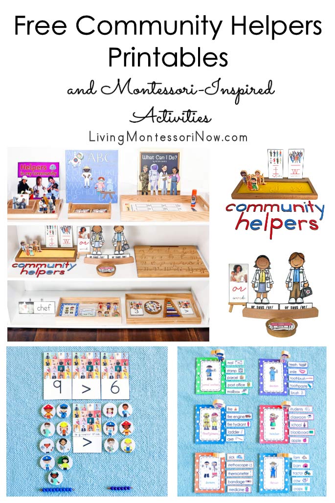 Documents gratuits sur les aides communautaires et activités inspirées de Montessori Documents gratuits sur les aides communautaires et activités inspirées de Montessori
