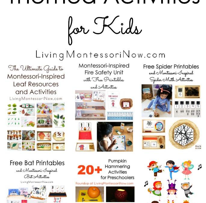 Activités sur le thème d&rsquo;octobre pour les enfants
