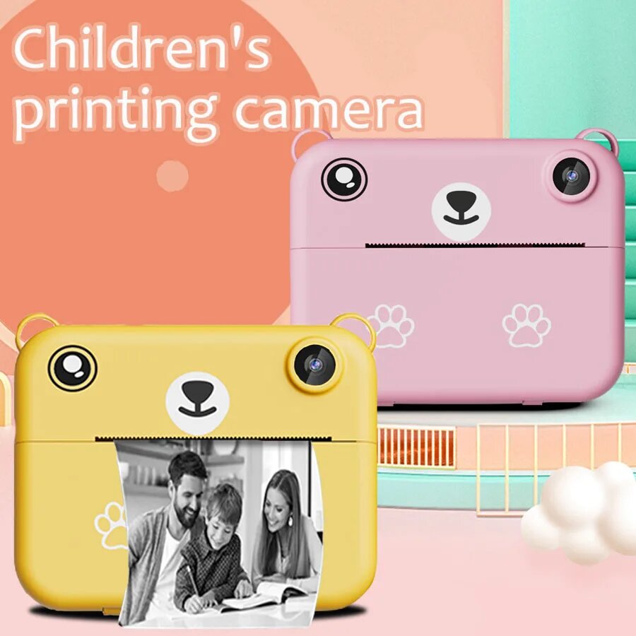 Appareil photo instantané enfant avec impression