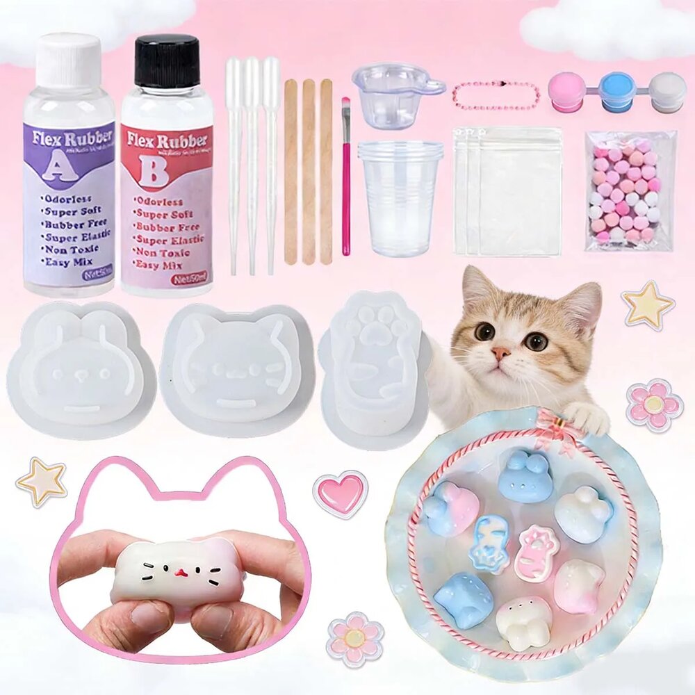 Kit pour fabriquer son taba squishy DIY