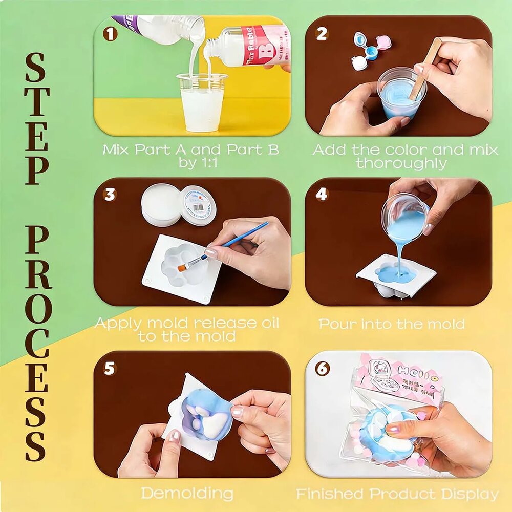 Kit pour fabriquer son taba squishy DIY
