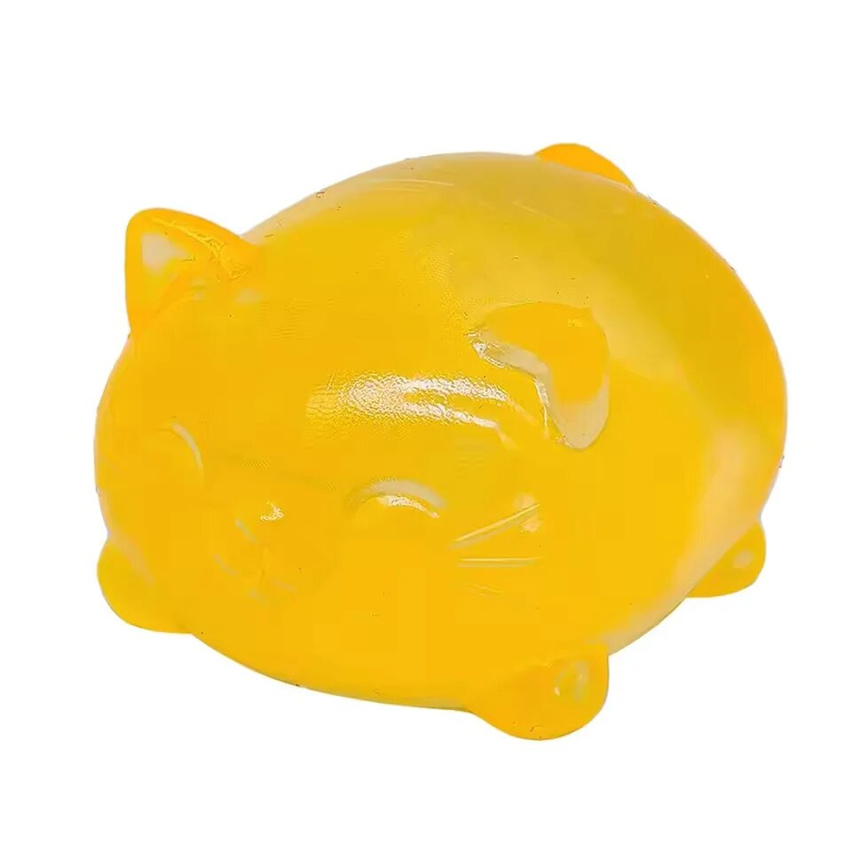 Squishy chat en gel anti-stress