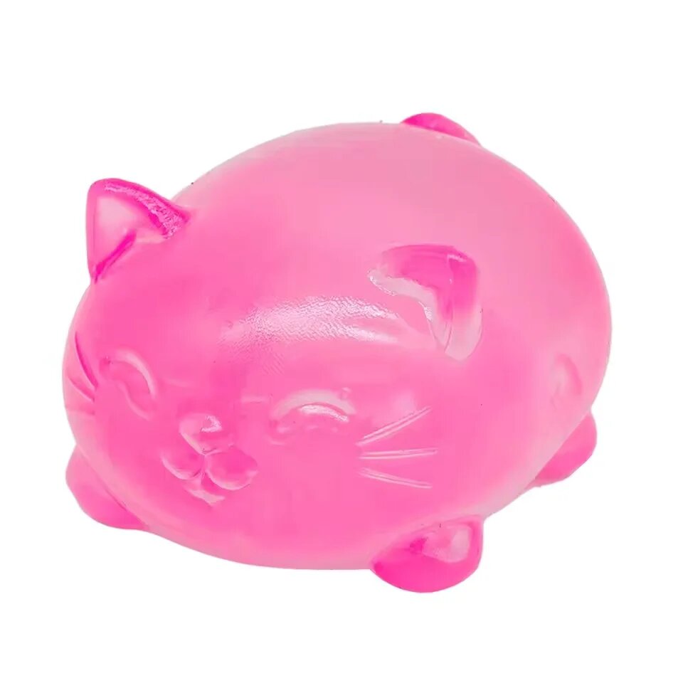 Squishy chat en gel anti-stress