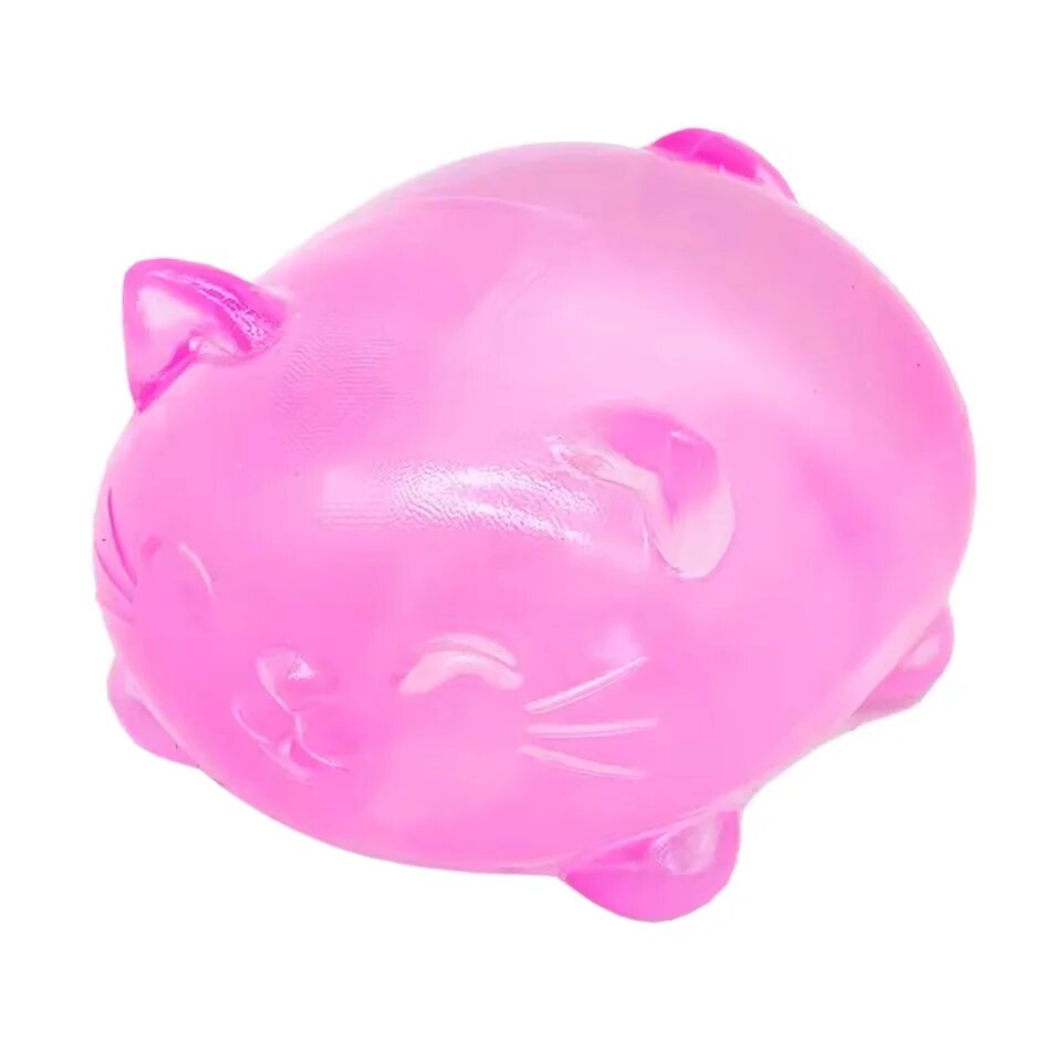 Squishy chat en gel anti-stress